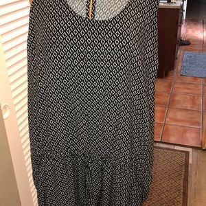 Old Navy Black & White Shorts Romper Size XL